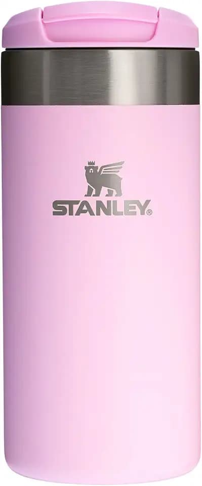STANLEY 1913 Aerolight Transit Thermobecher 0.35L - Hält 4 Stunden Heiß - Spülmaschinenfest - Kaffeebecher To Go Auslaufsicher - Kompatibel Mit Gängigen Pkw-Getränkehalterungen - Cherry Blossom