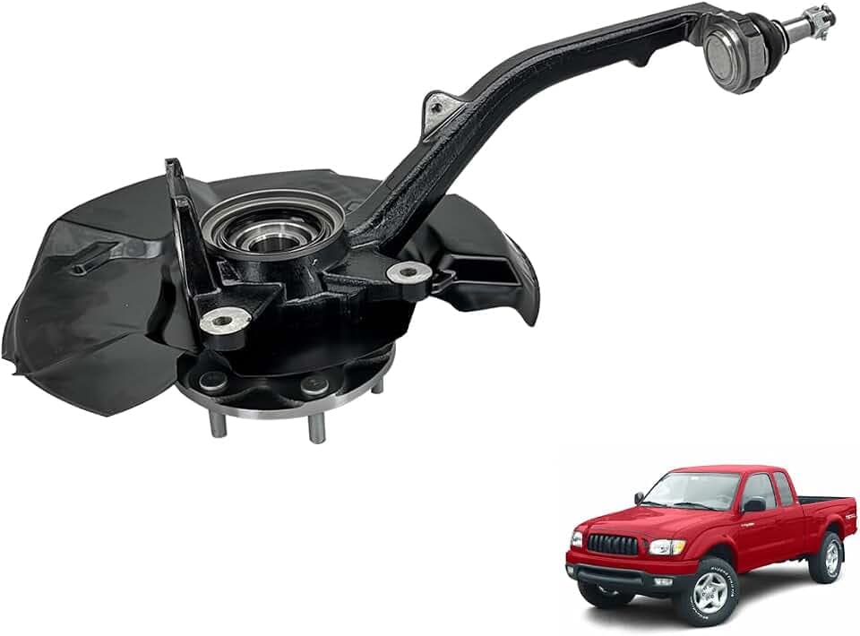 698-151 Front Left Steering Knuckle Assembly Compatible with 1996-2002 Toyota 4Runner, 2001-2003 Sequoia, 1995-2004 Tacoma, 2000-2003 Tundra, 43202-35070 4320235070 698151