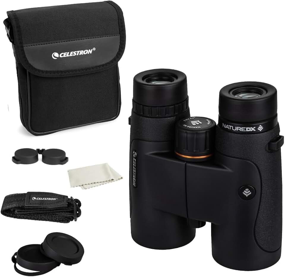 Celestron Nature DX 8x42 Waterproof Binoculars for Bird Watching & Outdoors