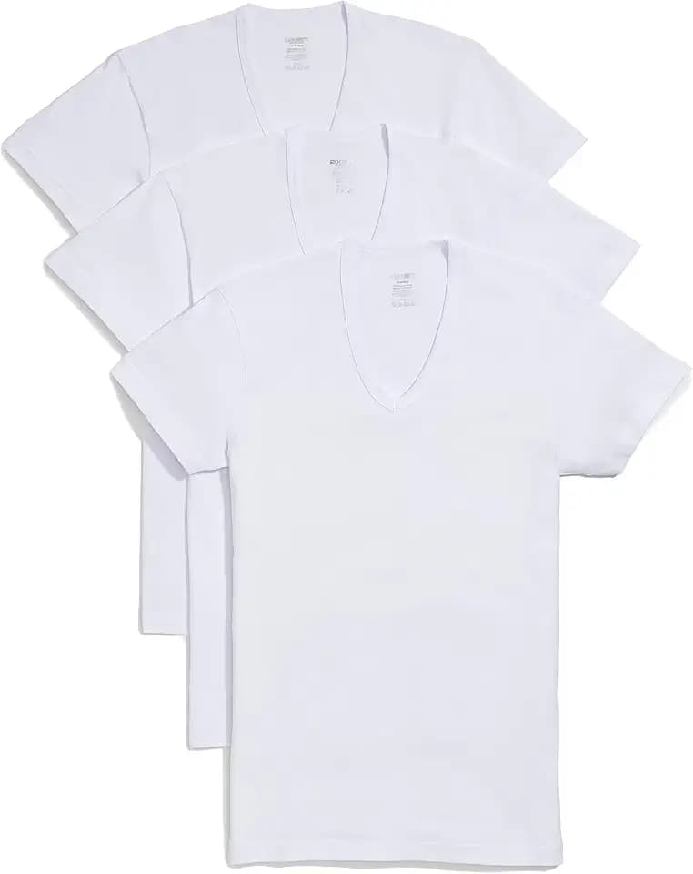 2(X)IST 3-Pack Essential Slim Fit V-Neck T-Shirt