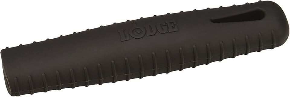 Lodge Silicone Hot Handle Holder for Carbon Steel, Black