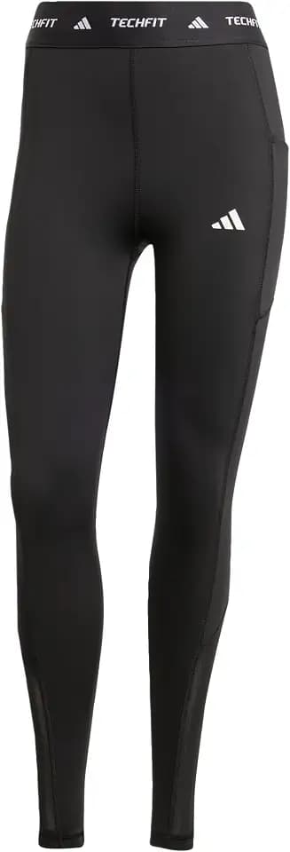 Adidas Damen Techfit Stash Pocket Full Length Leggings