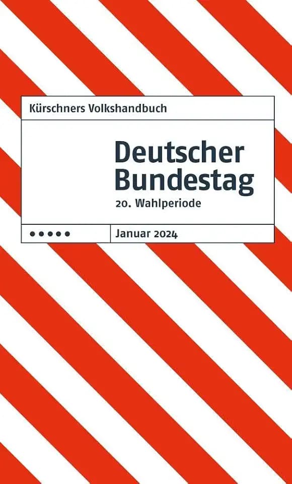 Kürschners Volkshandbuch Deutscher Bundestag: 20. Wahlperiode
