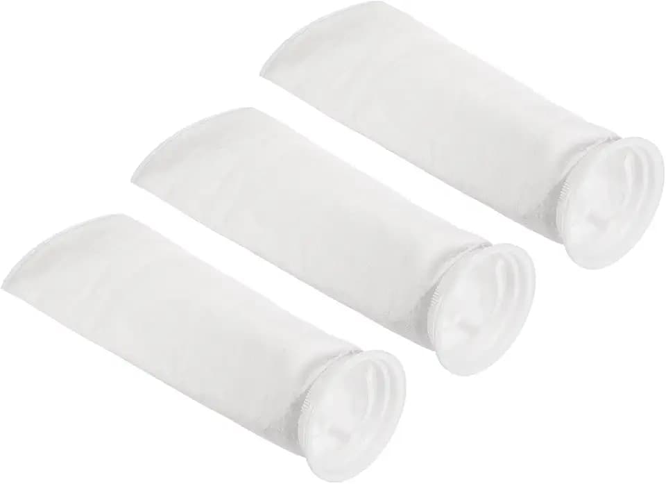 PATIKIL 6 Inch Ring Filter Socks, 3 Pack 50 Micron Mesh Bags Pool Skimmer Basket