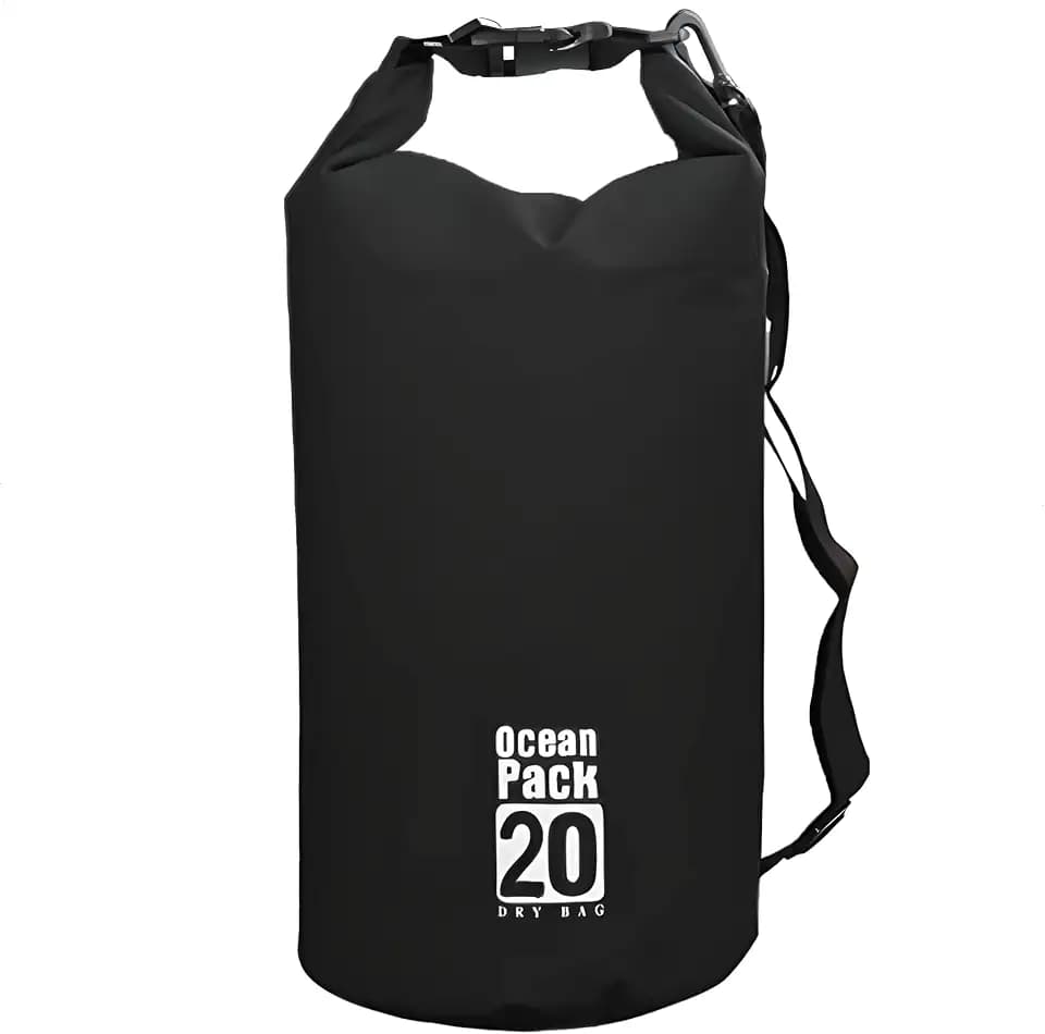 Retoo Dry Bag 20 L, wasserdichter Packsack mit Schultergurt für SUP/Kajak