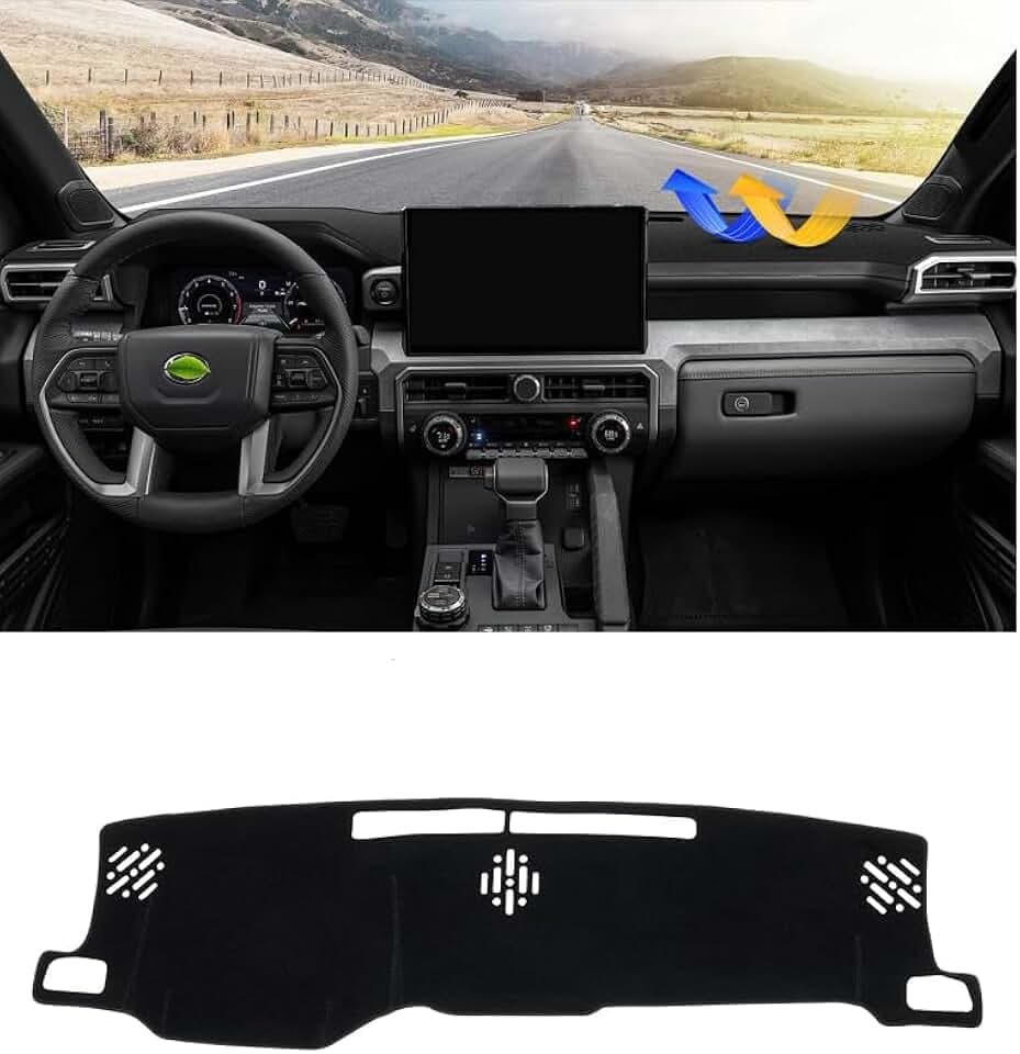 CARTIST Dash Cover for Toyota Tacoma 2024-2026 Dashboard Cover Mat