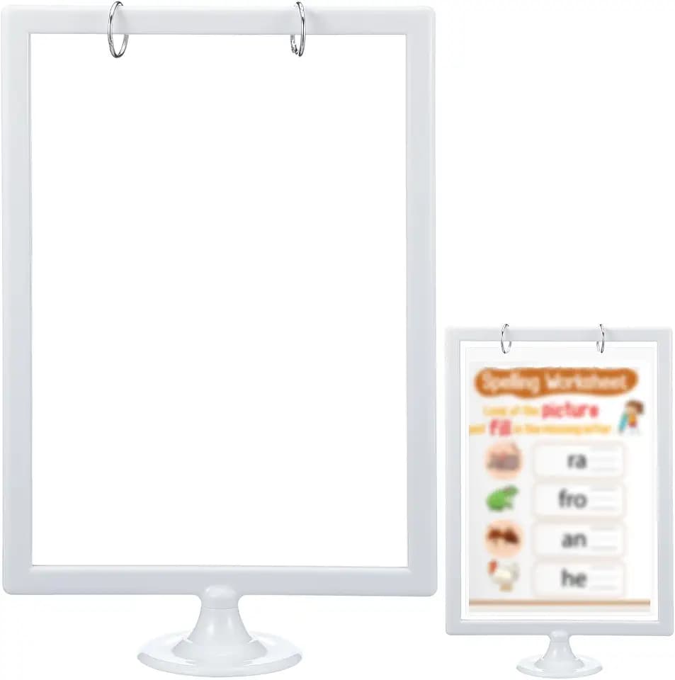 Geelin 1 Pcs Mini Anchor Chart Stand 8 x 12 Inches Double Sided