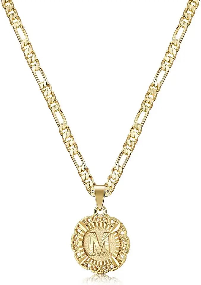 KissYan Initial Necklaces for Women