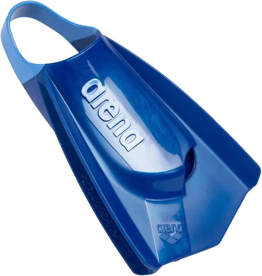 ARENA Powerfin Pro II Schwimmbad-Trainingsflossen, Schwimmflossen für Erwachsene, Flossen aus 100% Silikon, Komfortable Kurzflossen für das Schwimmbad