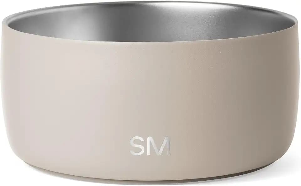 Simple Modern Dog Bowls & Cat Bowls | Medium (4 Cups) | Beige