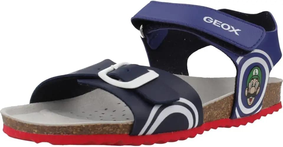 Geox Ghita Boy Sandalen/Sandaletten Jungen Blau/Gelb Sandalen/Sandaletten Shoes