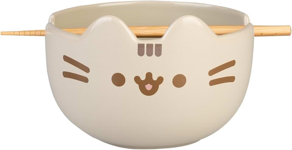 Grupo Erik Pusheen Cat Ramen Bowl Schüssel Schale Kawaii Geschenke Merch