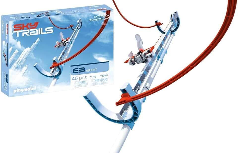 Sky Trails | Air Lift | Konstruktionsspielzeug für aufregende Höhen & Strecken | Baue, hebe ab & erlebe spannende Abenteuer Kinder ab 7 Jahren | 71970