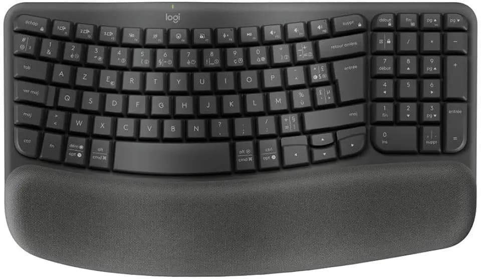 Wave Keys kabellos Ergonomic Tastatur - FRA AZERTY