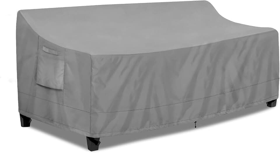 PureFit Outdoor Couch Cover Waterproof Patio Sofa Furniture Covers 3-Seater