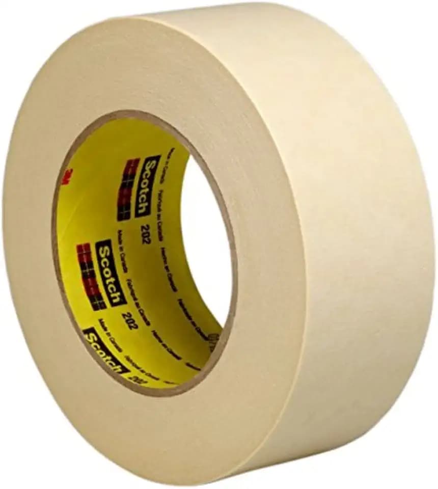 3M 202 Kreppklebeband, 36 mm x 50 m, Beige (24-er Pack)