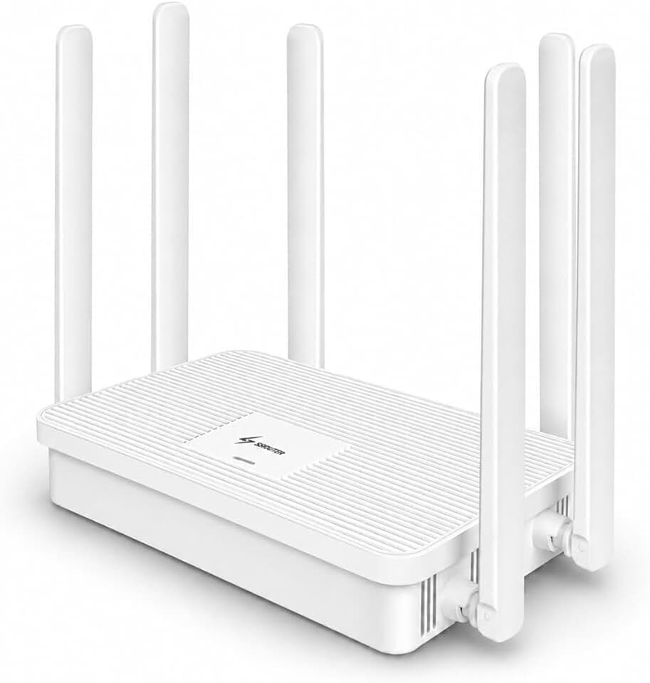 S1 WiFi 6 Home Router with Built-in VPN Service, AX3000 Dual-Band, 2.5G WAN + 3×2.5G LAN