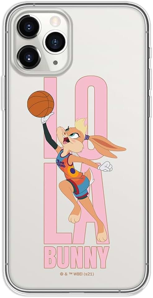ERT GROUP Handyhülle für iPhone 11 PRO MAX Original und offiziell Lizenziertes Looney Tunes Muster Space Jam 028 optimal an die Form des Handy angepasst, teilweise transparent