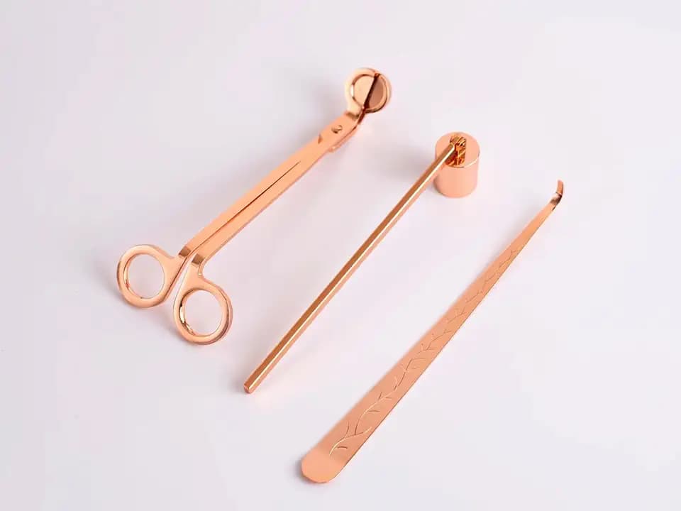 Candle - Trimmer, Dipper, Snuffer Bronze