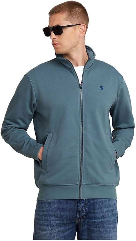 G-Star Herren Nifous Zip Thru Sweater