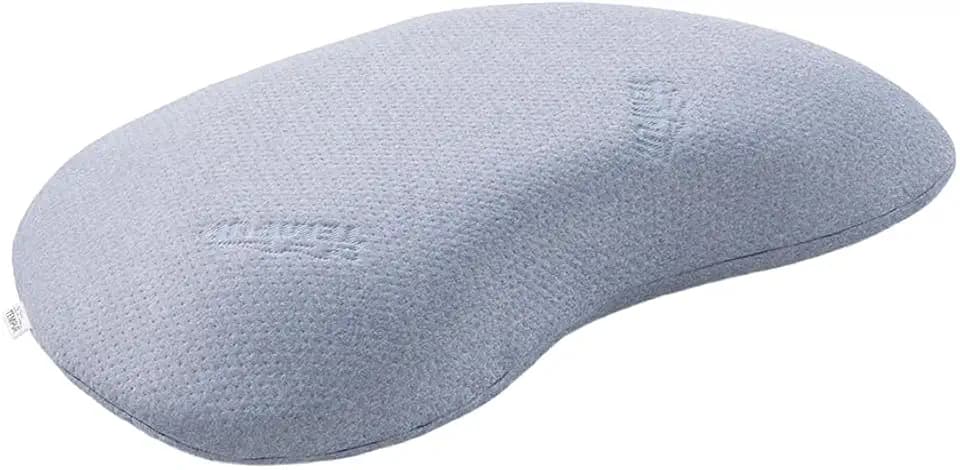TEMPUR Reva Schlafkissen, festes Liegegefühl, M (61 x 40 x 11 cm), Blau