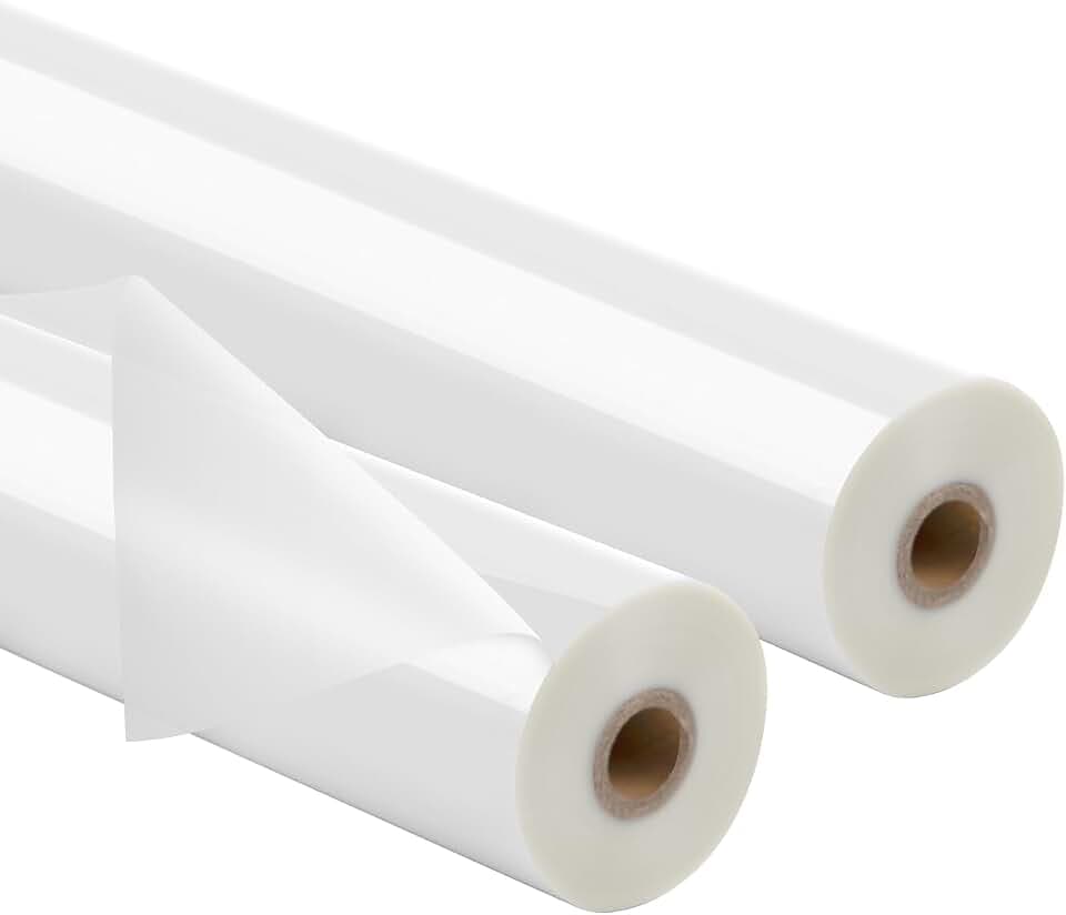 3 Mil Thermal Laminating Film Roll, 25" x 250' 2 Pack for Laminator