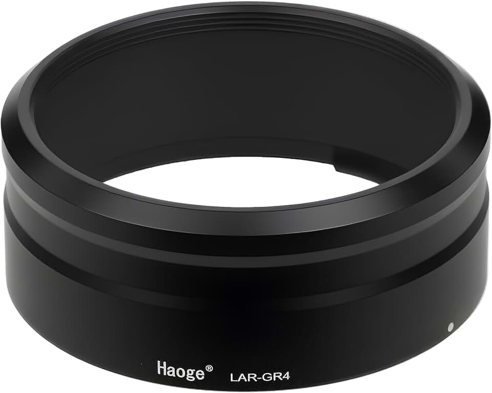 Haoge 49 mm UV-Filter-Adapterring für RICOH GR IV gr4 Digitalkameraobjektiv für GT-2 GW4 Weitwinkelobjektiv ersetzt GA-3, LAR-GR4