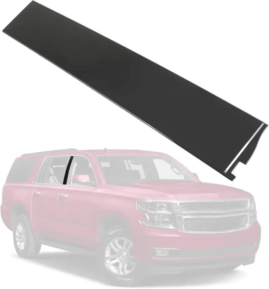 B Pillar Door Trim Window Molding Right Replacement for Chevrolet Suburban