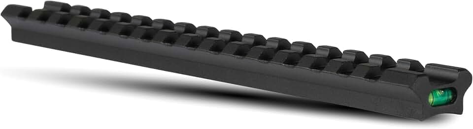 Monstrum Picatinny Rail Mount for Savage Axis/Edge Rifles with Integrated Level Bubble | 0 MOA