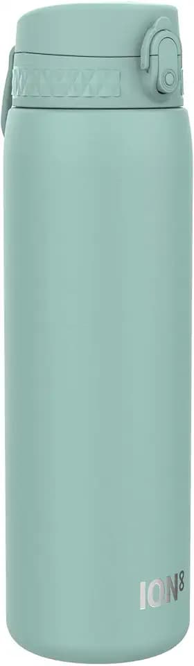 Ion8 Vakuumisolierte Edelstahl-Trinkflasche, 1 Liter, 920 ml, Auslaufsicher, Einhandöffnung, Sichere Verriegelung, Spülmaschinenfest, Tragegriff, Langlebig, Ideal für Sport und Yoga
