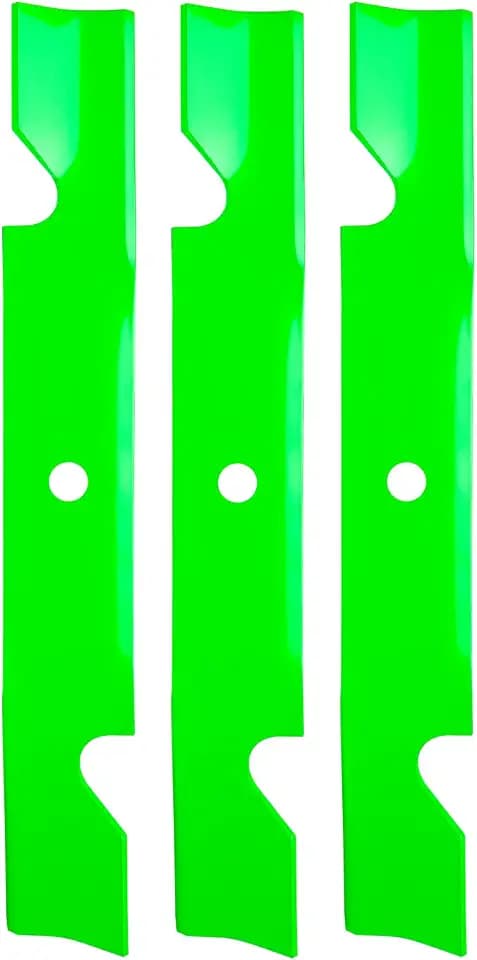 117-7277-03 High Lift Blades Fit for 48 inch Toro Titan ZX4820 MX4800 ZX4800 MX4880 Time Cutter HD Z Master 2000 Z Turn Riding Deck Mower (3 Pack)