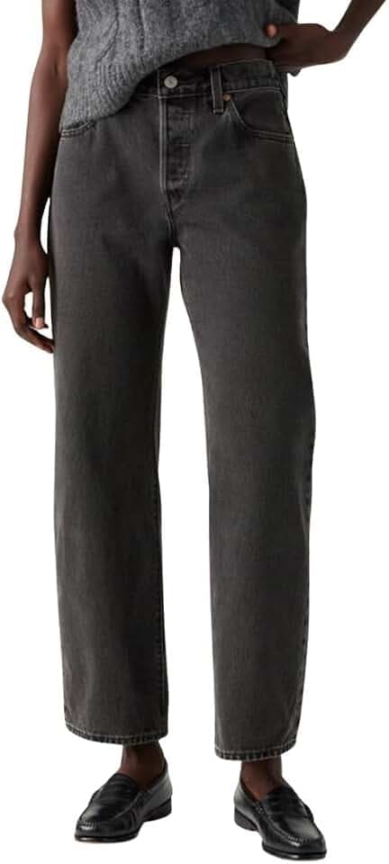 Levi's Damen Jeanshose 501 90s Ankle aus Baumwolle, Straight Fit