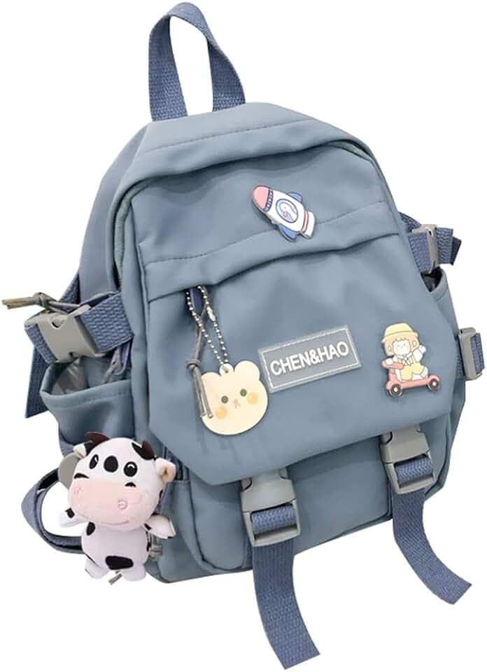 Eagerrich Cute Aesthetic Mini Backpack for Kids Teen Girls School