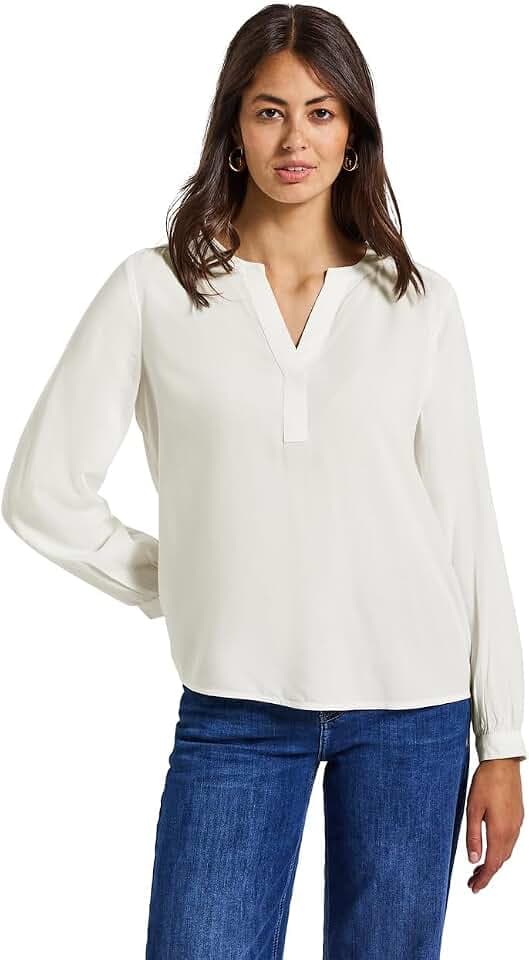 Street One Damen Split Neck Tunika