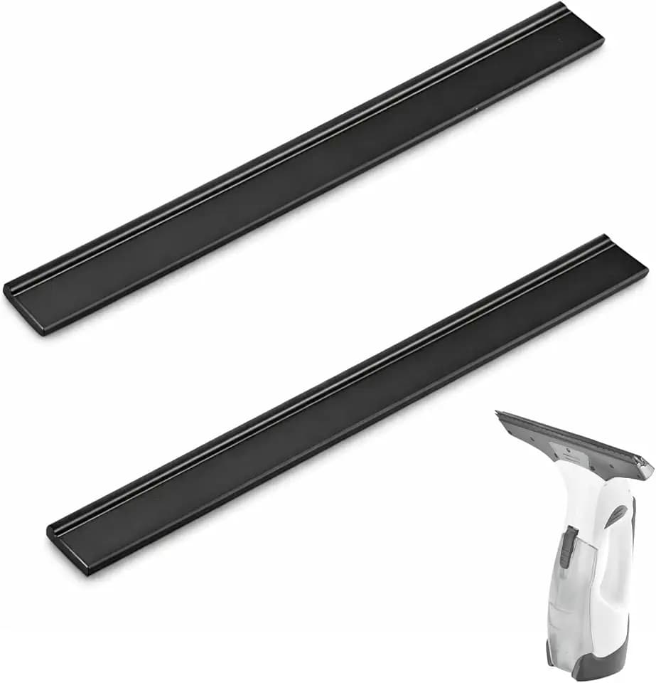 2 Stück Gummilippen kompatibel mit Kärcher Fenstersauger, 280 mm Ersatzlippen für Fenstersauger WV1 WV2 WV5 WV50 WV55 WV60 WV75, Fensterreiniger Ersatzteile Geeignet zum Reinigen und Abstauben