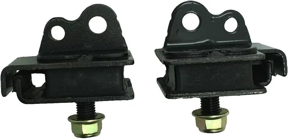 New ONE Pair Bottom Engine Mount Rubber Damper for Yamaha Rhino YXR660 2004-2007 Grizzly YFM660 2002-2008