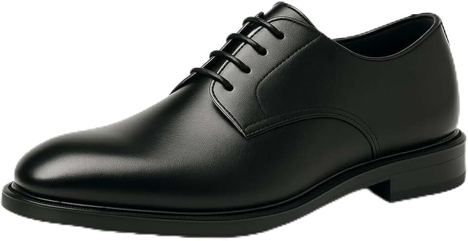 Men's Tuxedo Dress Shoes Formal Oxford Shoes for Business Wedding Black