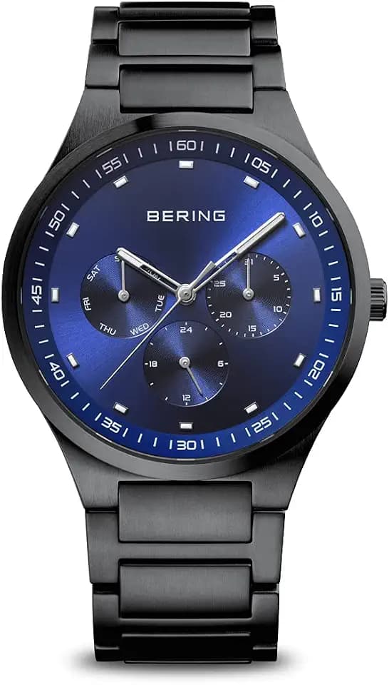 BERING Herren Uhr Quarz Movement - Classic Collection mit Edelstahl und Saphirglas 11740-727 - 10 ATM