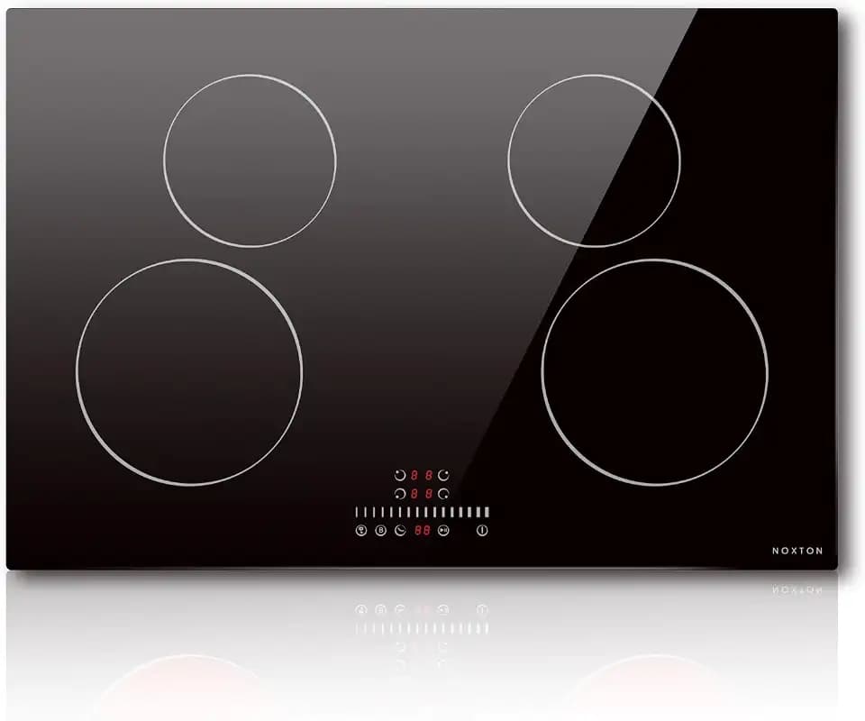Noxton 30 inch Induction Cooktop, 7200W Induction Stovetop 4 BOOST Burners