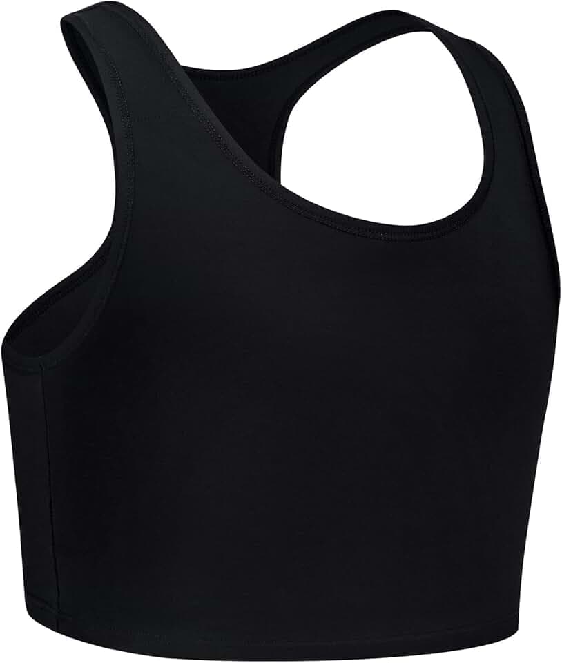 XUJI Transgender FTM Brust Binder Atmungsaktive Rückseitige Halbe Brustbinder Y-Geformt