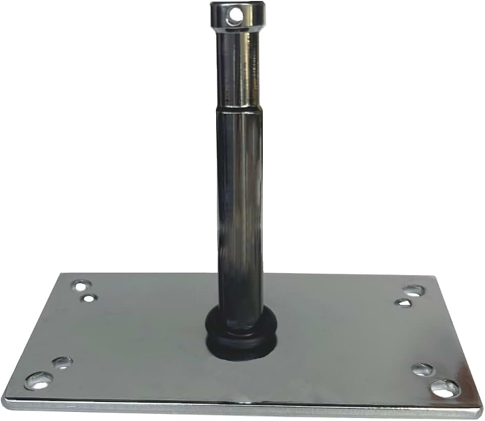 Photography 3" Baby Pin Wall Plate Ceiling Mount,Heavy Duty Lighting Wall Holder with 5/8" Baby Pin for Photo Studio Light Stand Flash Accessories onto Wall
