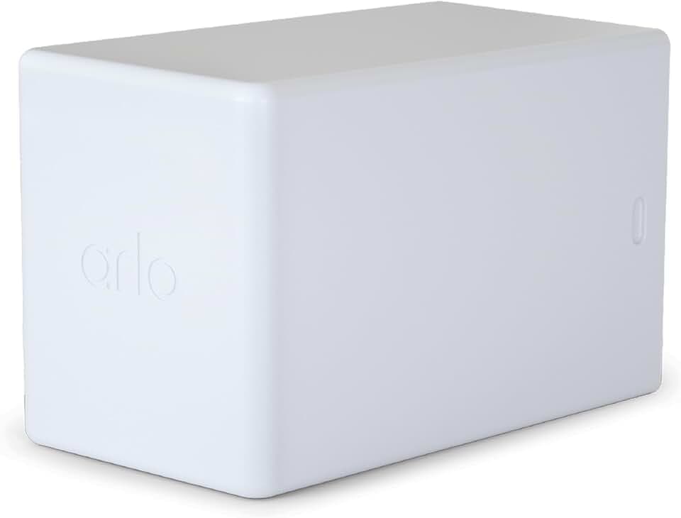 Arlo XL Rechargeable Battery (White), Certified Accessory - Works Pro 3/4/6/6 XL, Floodlight, Ultra 2/3, Pan Tilt Out, Essential Outdoor, Go 2 Cameras
