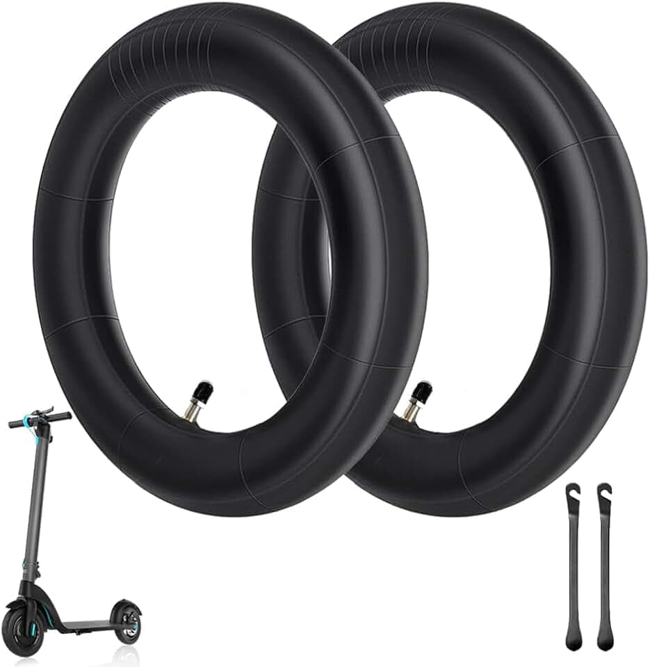E Scooter Schlauch 8 1/2 x2, 2 Stück 8,5 Zoll E Scooter Verdickter Schlauch Doppelte Stärke Scooter Ersatzschlauch Elektroroller Reifen für Xiaomi M365/Pro2/Pro/1S/Essential/Mi 3
