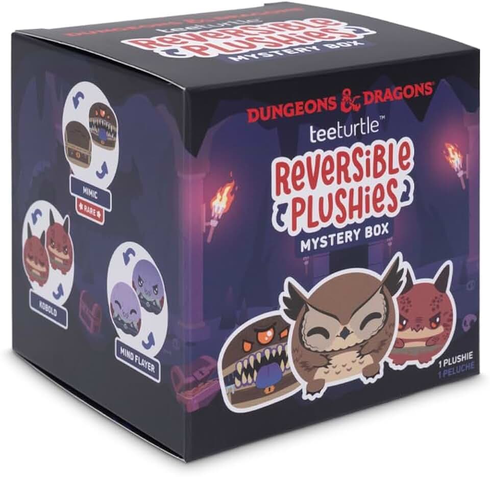 TeeTurtle D&D Series 3 Inch Plushie Mystery Box