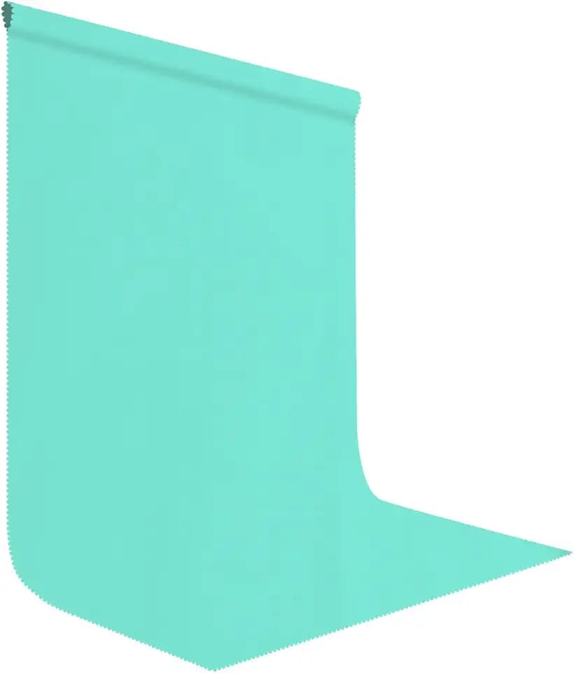 Turquoise Photography Backdrop for Photoshoot, Fabric 10x20ft