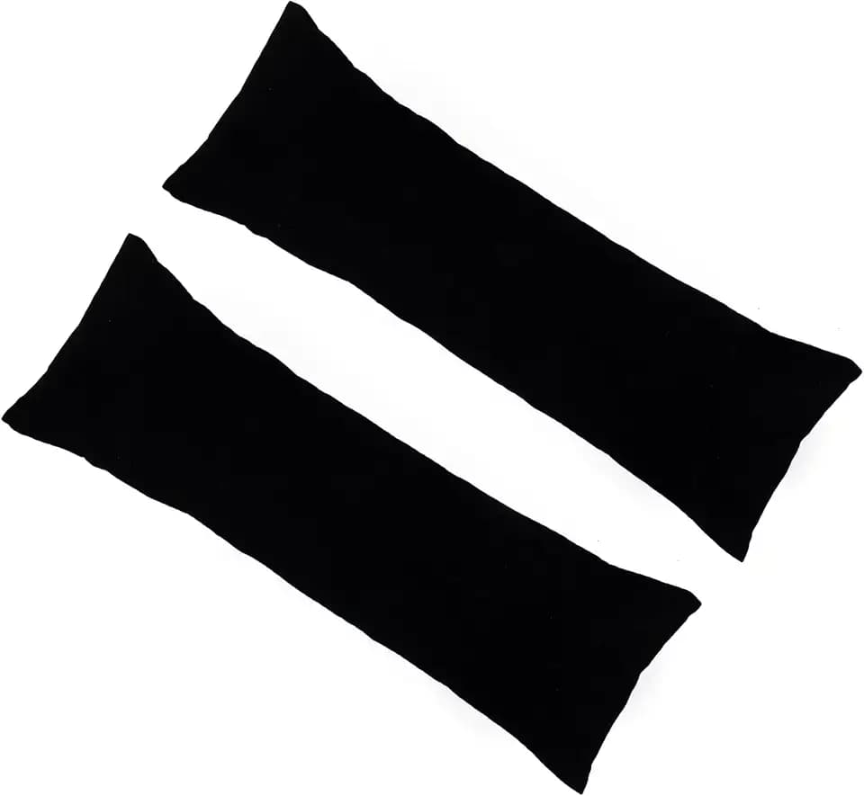 Framendino, 2 Pack Black Long Watch Display Pillows Velvet Bracelet Jewelry Displays Pillow Bangle Holder Cushions for Show Organizer