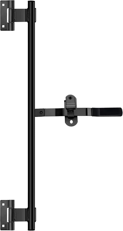 Hicarer Silver Cam Bar Enclosed Lock Trailer Zinc Plated, Black, 36 Inch