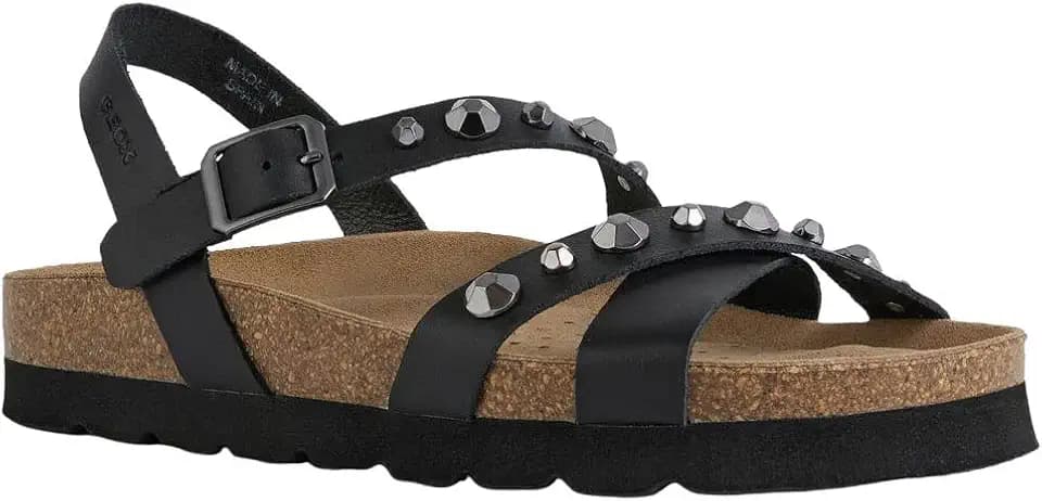 Geox Mädchen D Brionia High J Sandalen