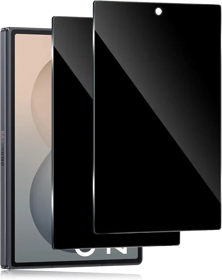 für Samsung Galaxy Z Fold 8/Z Fold8 5G für Panzerglas Sichtschutz [2 Stück], 9H Härte Sichtschutzfolie, Blasenfreie Privacy Schutzglas, Vollständige Abdeckung Anti-Spy Panzer Schutz Glas