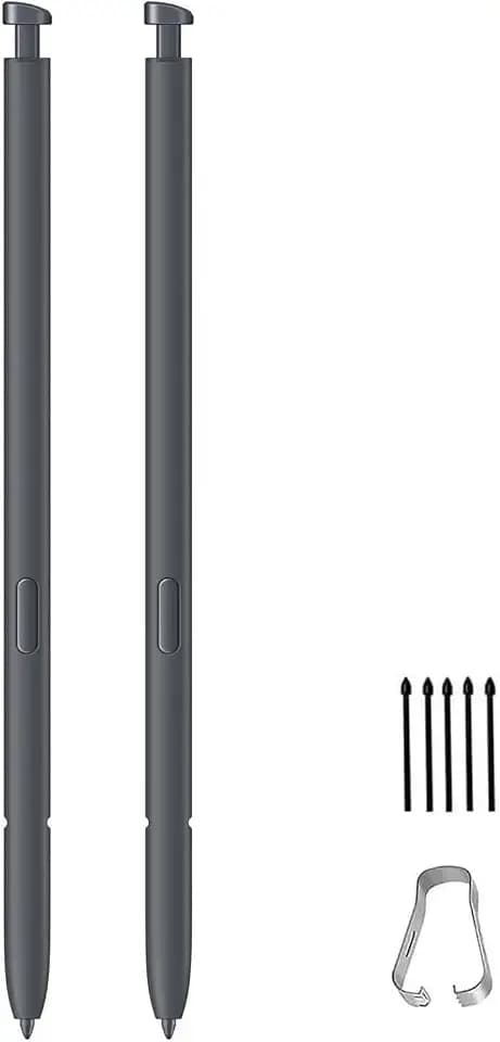 2 Pcak S26 Ultra S Pen Replacement for Samsung Galaxy S26 Ultra Pen All Versions,Galaxy S26Ultra Stylus Pen with 5pcs Tips (Black)